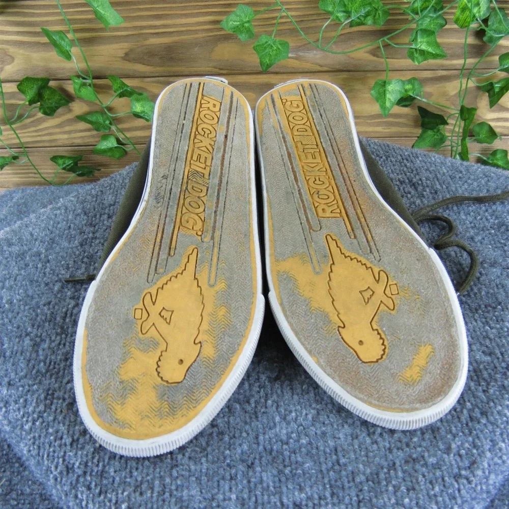 Rocket Dog Men's Boat Shoe Brown Fabric Size 9‎ Medium Used 2025